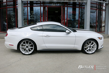 Ford Mustang with 21in Niche Misano Wheels