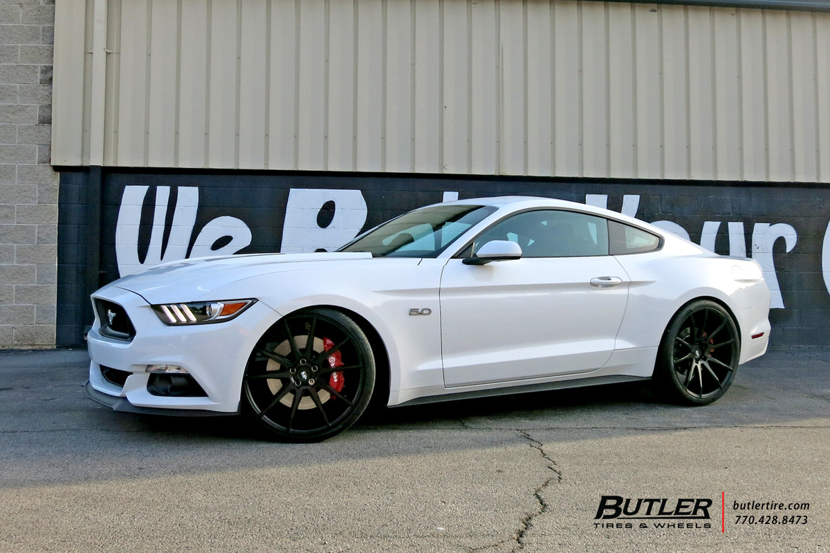 Ford Mustang with 22in Savini BM12 Wheels