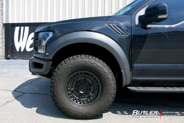 Ford Raptor with 17in Black Rhino Armory Wheels