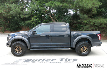 Ford Raptor with 17in Method Race 305 NV Wheels