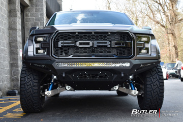 Ford Raptor with 18in Fuel Ripper Wheels