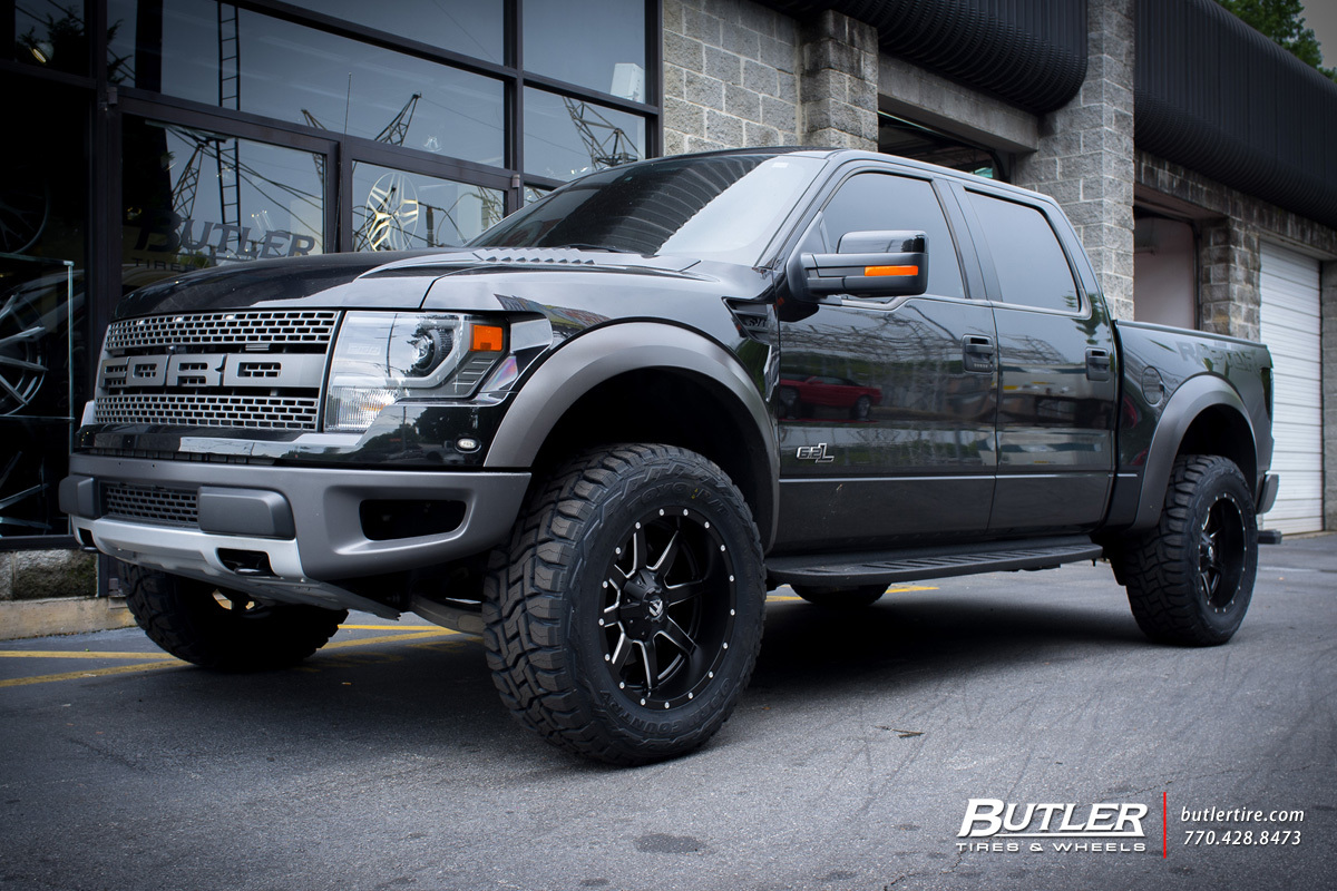 Ford Raptor with 20in Fuel Maverick Wheels