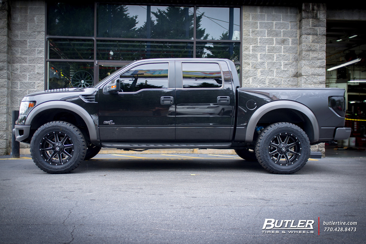 Ford Raptor with 20in Fuel Maverick Wheels