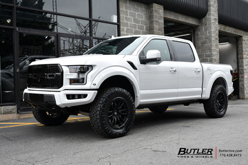 Ford Raptor with 20in Fuel Rebel Wheels
