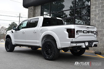 Ford Raptor with 20in Fuel Rebel Wheels