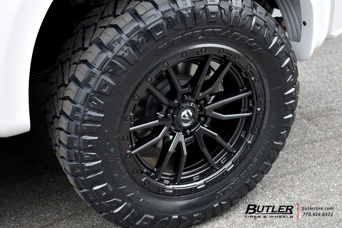 Ford Raptor with 20in Fuel Rebel Wheels exclusively from Butler Tires