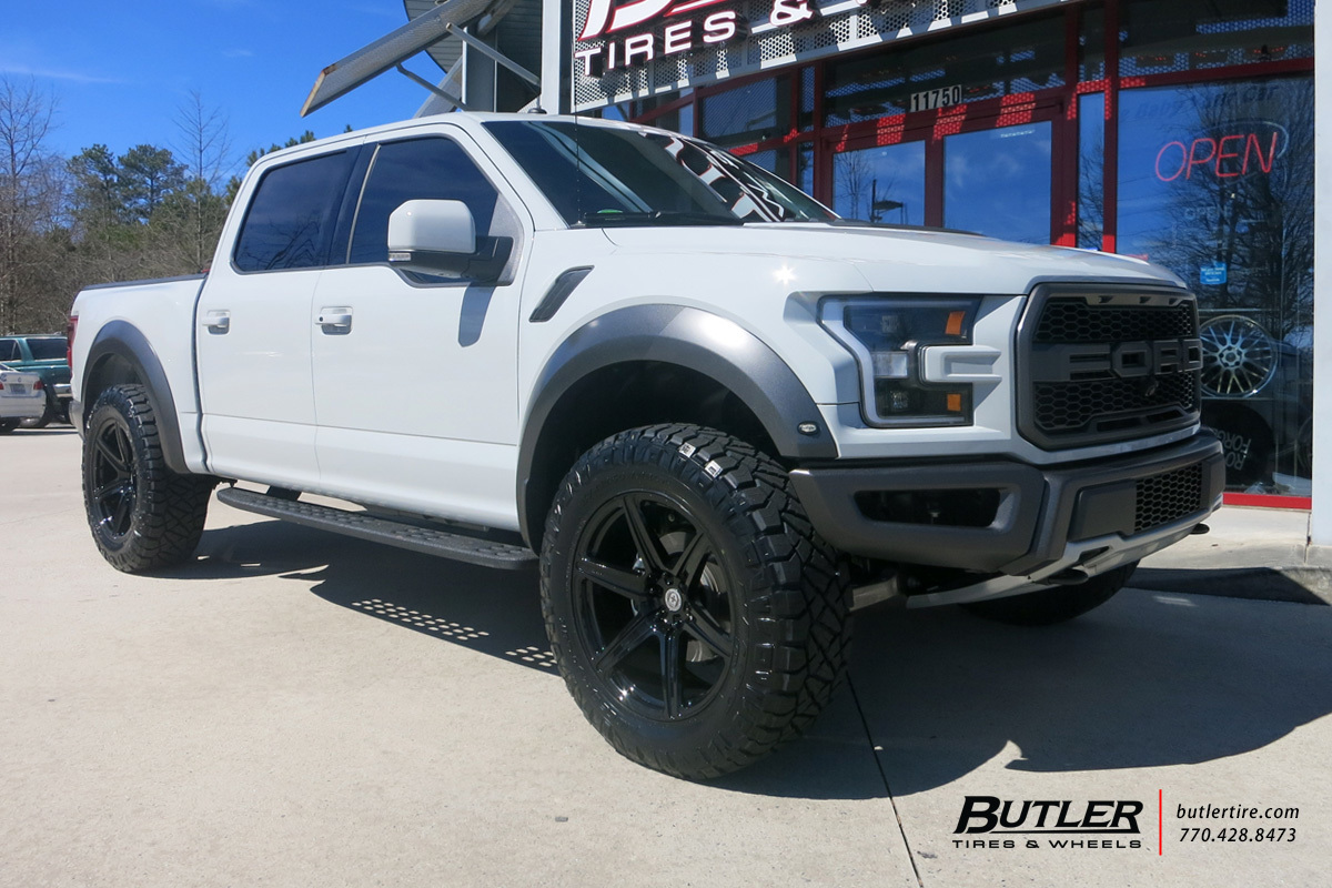 Ford Raptor with 20in HRE TR46 Wheels