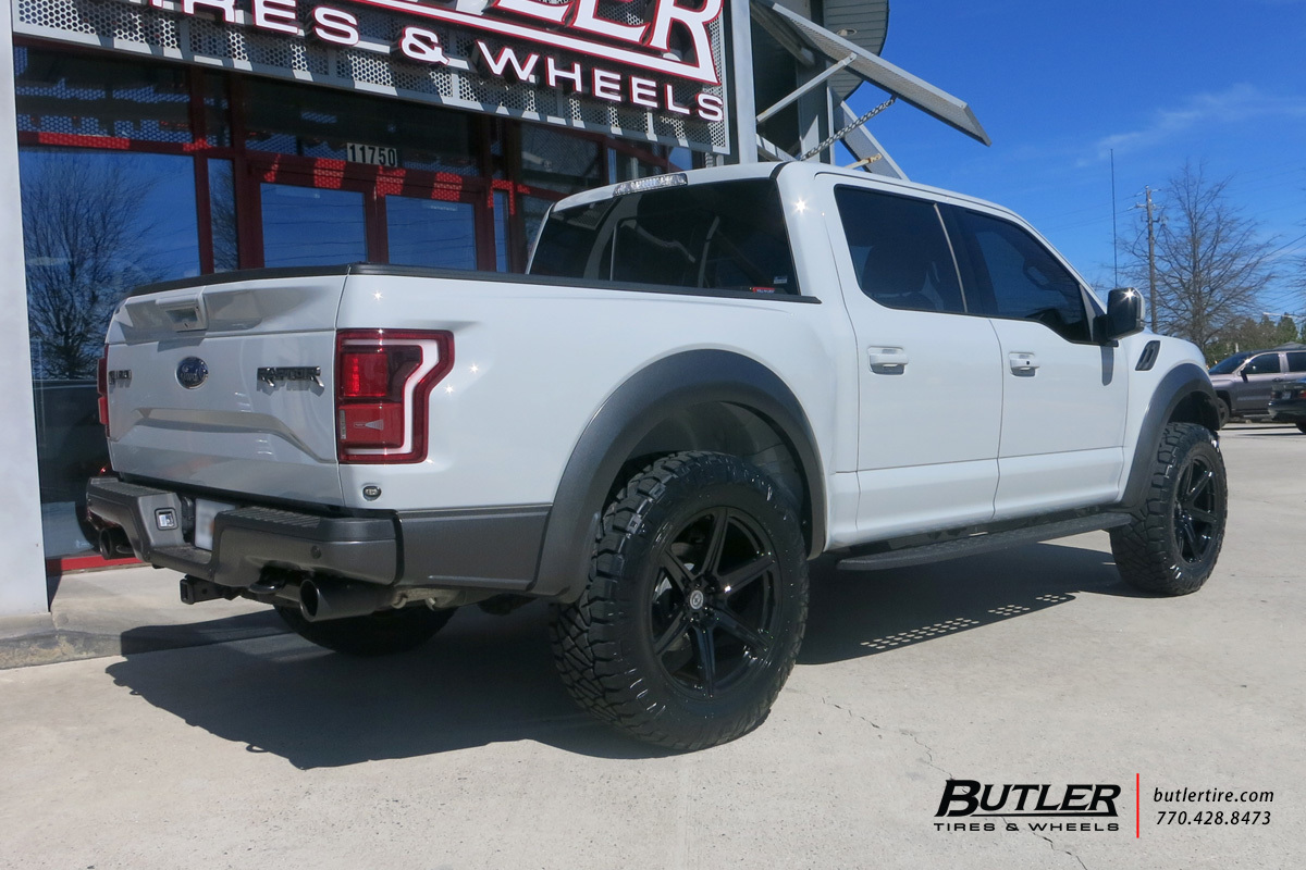 Ford Raptor with 20in HRE TR46 Wheels