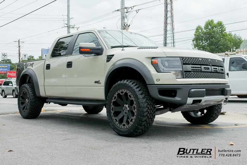 Ford Raptor with 22in Black Rhino Warlord Wheels exclusively from ...