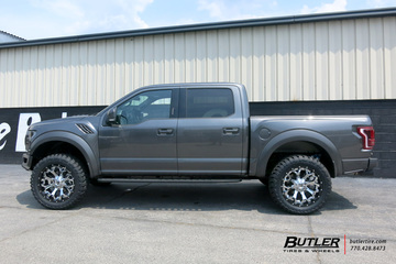 Ford Raptor with 22in Fuel Assault Wheels