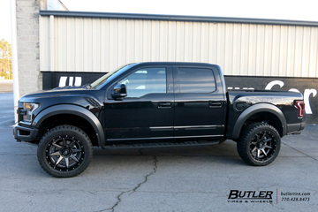 Ford Raptor with 22in Fuel Rampage Wheels