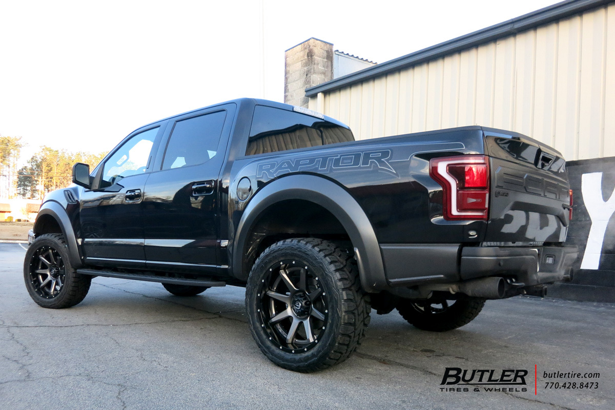 Ford Raptor with 22in Fuel Rampage Wheels