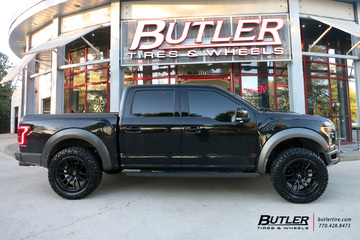 Ford Raptor with 22in Fuel Rebel 6 Wheels