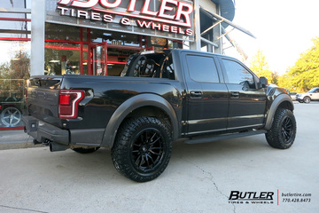 Ford Raptor with 22in Fuel Rebel 6 Wheels