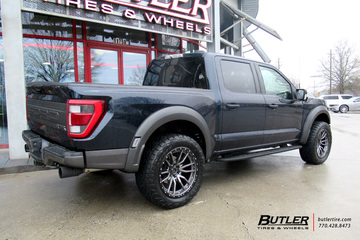 Ford Raptor with 22in Fuel Rebel Wheels