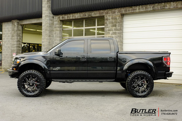 Ford Raptor with 22in Fuel Renegade Wheels