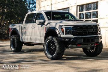 Ford Raptor with 24in ADM AR105 Wheels