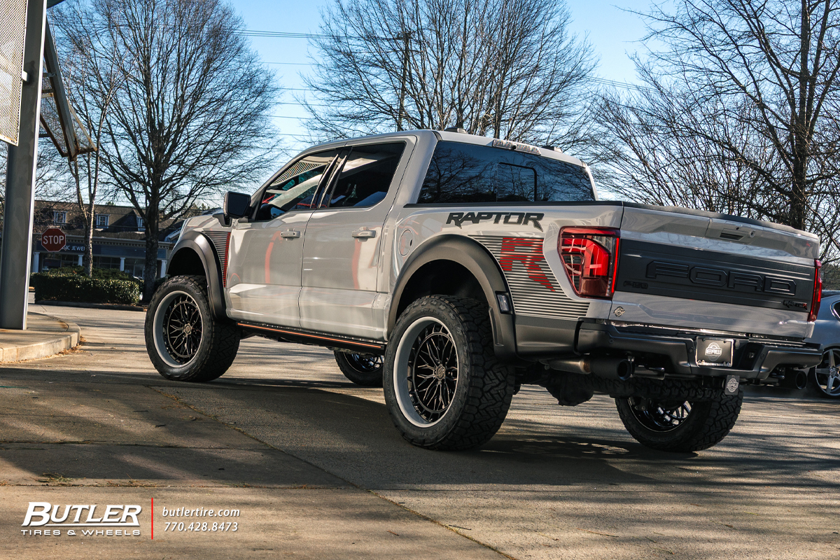 Ford Raptor with 24in ADM AR105 Wheels