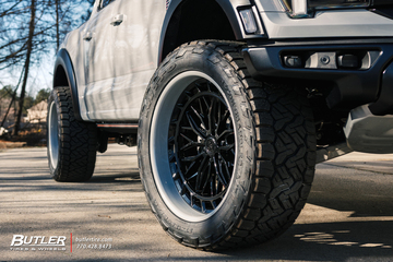Ford Raptor with 24in ADM AR105 Wheels