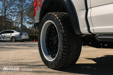 Ford Raptor with 24in ADM AR105 Wheels