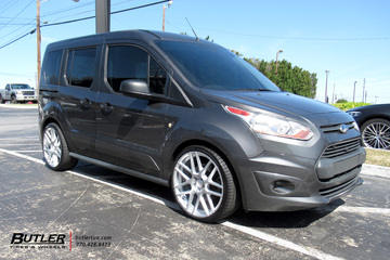 Ford Transit with 20in XO Moscow Wheels