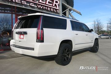 GMC Denali with 20in Grid Offroad GD6 Wheels