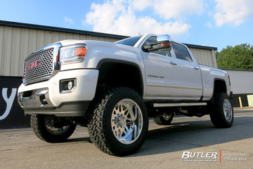 GMC Denali with 22in American Force Trax Wheels