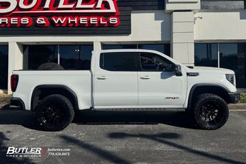 GMC Sierra with 22in Vossen HFX-2 Wheels