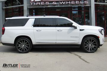 GMC Yukon XL with 24in Vossen HF61 Wheels