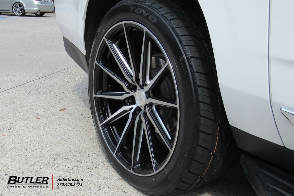 GMC Yukon XL with 24in Vossen HF61 Wheels