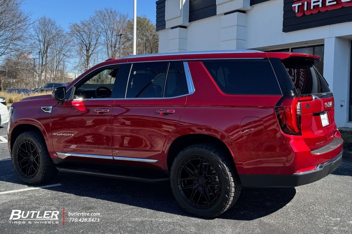 GMC Yukon with 22in Arena Battle Wheels