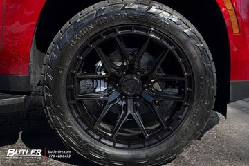 GMC Yukon with 22in Arena Battle Wheels