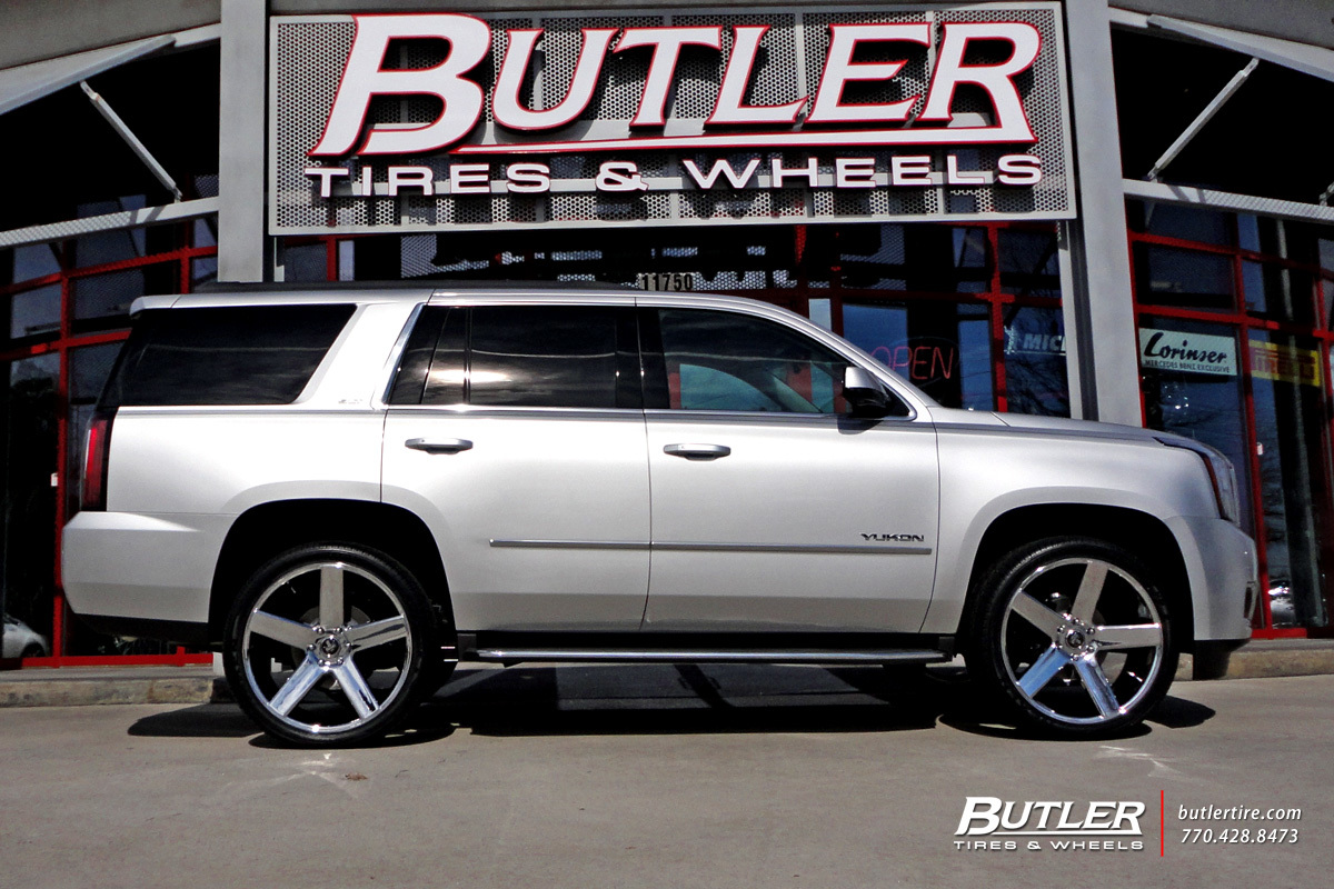 GMC Yukon with 24in Dub Baller Wheels