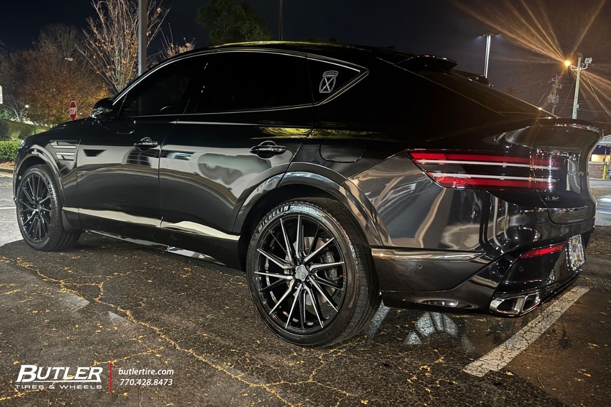 Genesis GV80 with 22in Vossen HF4T Wheels