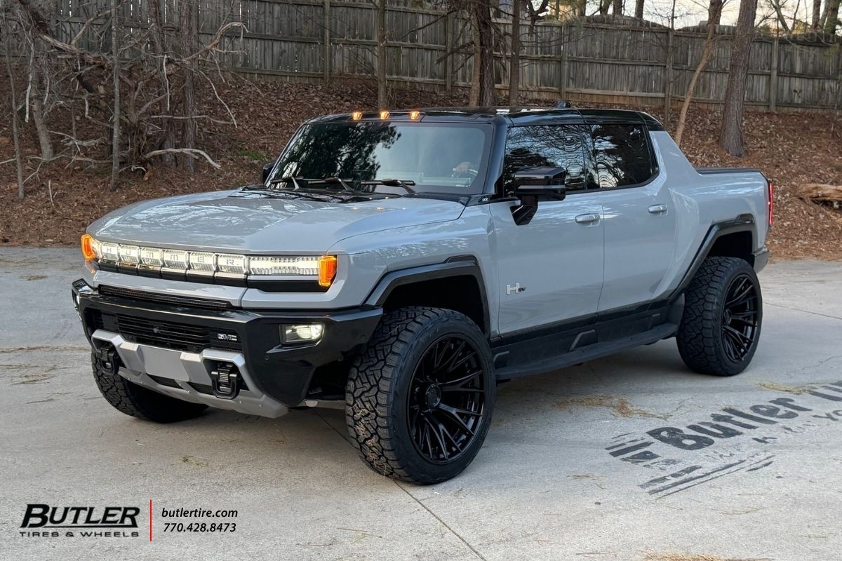Hummer EVC with 24in Fuel Catalyst Wheels