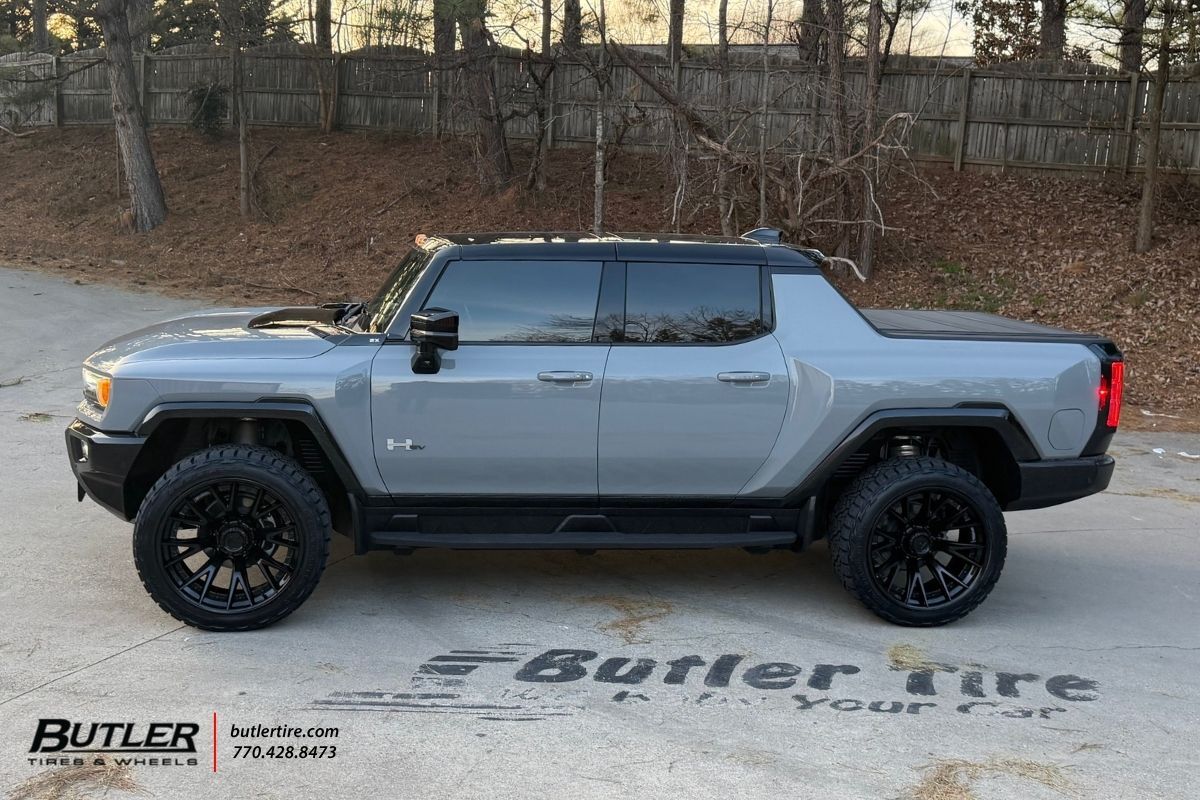 Hummer EVC with 24in Fuel Catalyst Wheels