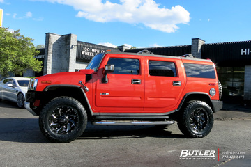 Hummer H2 with 20in Fuel Cleaver Wheels