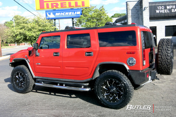Hummer H2 with 20in Fuel Cleaver Wheels