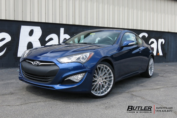 Hyundai Genesis Coupe with 20in TSW Parabolica Wheels