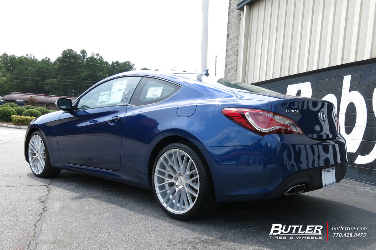 Hyundai Genesis Coupe with 20in TSW Parabolica Wheels
