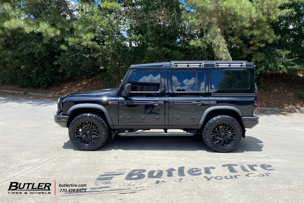 Ineos  Grenadier with 20in VOSSEN HF6-3 SATIN BLK 33" Wheels