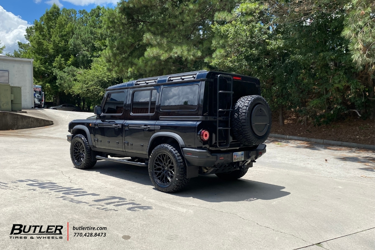 Ineos  Grenadier with 20in VOSSEN HF6-3 SATIN BLK 33" Wheels