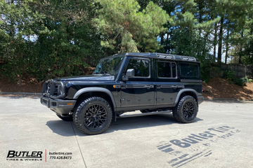 Ineos  Grenadier with 20in VOSSEN HF6-3 SATIN BLK 33" Wheels