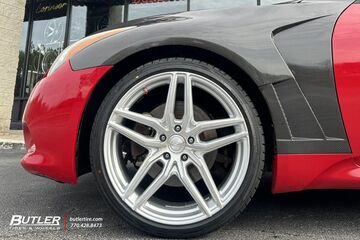 Infiniti G37 with 20in Select Precision Shdow Wheels Wheels