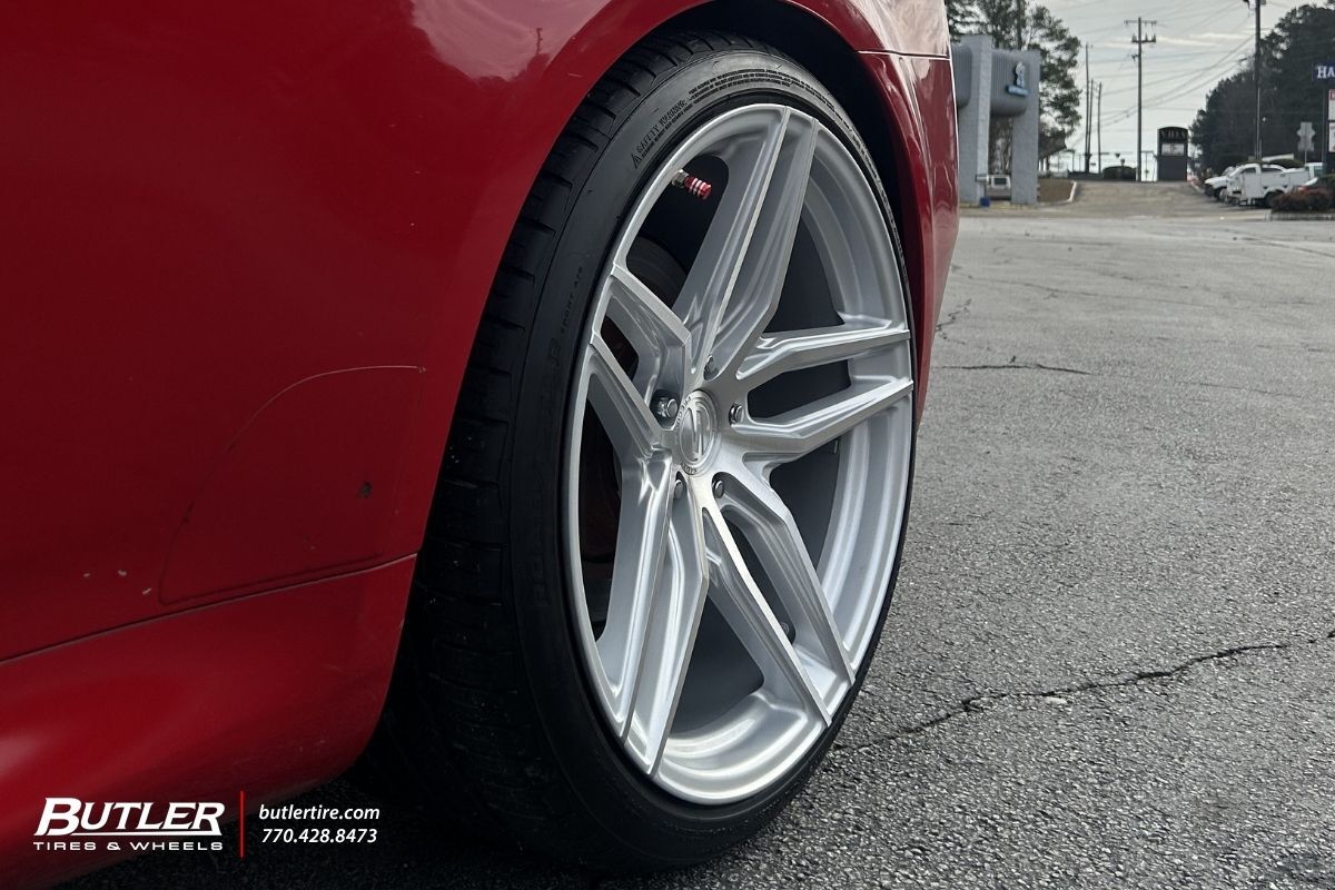 Infiniti G37 with 20in Select Precision Shdow Wheels Wheels