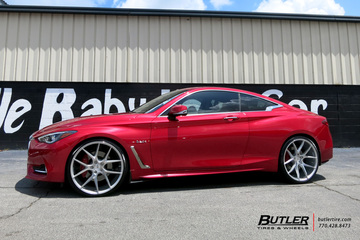 Infiniti Q60 Coupe with 22in Savini BM14 Wheels