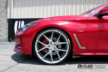 Infiniti Q60 Coupe with 22in Savini BM14 Wheels