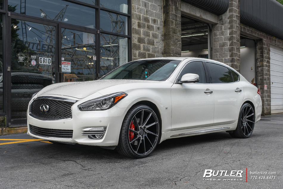 Q70 R35 Wheels Infiniti Q70 with 22in Savini BM15 Wheels exclusively from Butler Tires ...