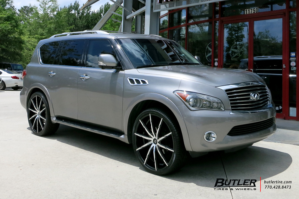 Infiniti QX56 with 26in Lexani CSS15 Wheels exclusively from Butler ...