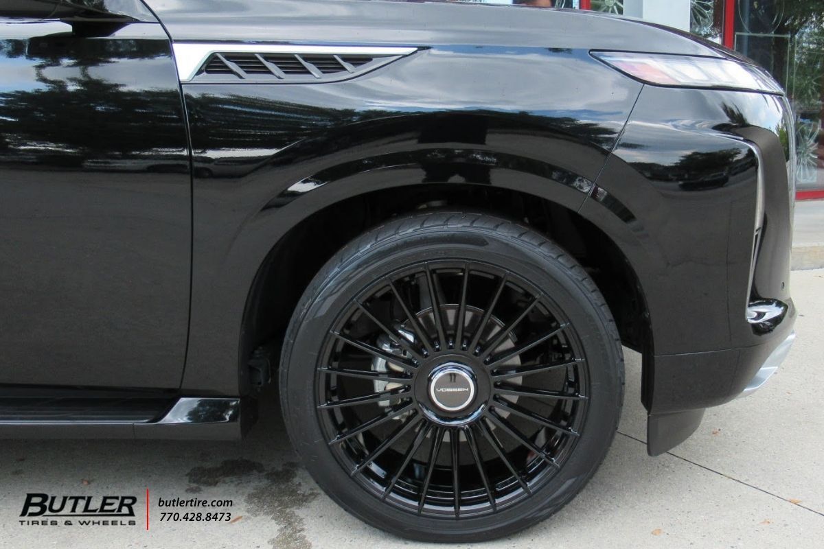 Infiniti QX80 with 24in Vossen HF8 Wheels